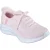 Skechers Ultra Flex 3.0 Brilliant Path Textiel Dames Lichtroze Sneakers