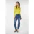 EsQualo Trousers Vintage High Waist Jeans Blue