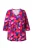 Ulla Popken Shirt  navy / violetblauw / magenta / rood