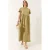 Maxi Crew Neck Losse Brei Jurk