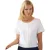 Brook Taverner Dames/Dames Felina Blouse met Korte Mouwen (Wit)