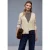 Street One Dames Zacht vest met V-hals in Beige
