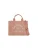 Karl Lagerfeld Handtas ‘Rue St-Guillaume’  pastelroze / wit