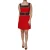 Tweed Trim A-lijn Mini Jurk