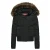 Gewatteerd damesjack met capuchon Superdry Everest