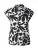 ZABAIONE Blouse ‘Ar44den’  zwart / wit