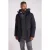 Mountain Warehouse Waterafstotende gewatteerde parka voor heren (Zwart)
