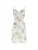 GUESS Jurk ‘LINDA’  beige / blauw / lichtblauw / groen