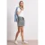 Street One Dames High Waist shorts in Loose Fit met print in Blauw