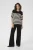Pullover KAlizza Regular fit black offwhite