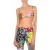 Moschino Bra Patchwork Print Multicolor