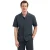 No Excess Shirt short sleeve jacquard uni dark steel