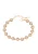 faina Armband  rose-goud / transparant
