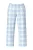 Ulla Popken Pyjamabroek  blauw / lichtblauw / wit