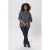Vrouwenblouse KAFFE Curve Sida