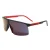 Hugo Boss Matte zonnebril heren (Zwart/Rood)