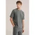WE Fashion relaxed T-shirt groen