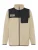 Oxmo Fleece jas ‘Nete’  beige / zwart