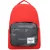 Herschel Rugzak ‘Miller’  donkergrijs / rood / wit