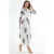 Text Print Maxi Shirt Jurk