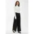 Brede Lange Broek met Elastische Taille
