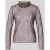 Oui Semi-transparant shirt met lange mouwen en ruches