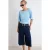 TRENDYOLMİLLA Dames Blauw Effen Driekwart mouw Regular fit Blouses