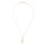 Orphelia ‘Ava’ Dames 925 Sterling Zilveren Ketting met Hanger – Rosé zh-7374 RG
