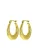 Lucardi Oorbellen ‘Essie’  goud