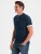 Ombre Shirt  donkerblauw / wit