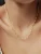 Hey Happiness Ketting ‘Textured Link’  goud
