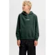 JACK & JONES JUNIOR hoodie donkergroen