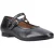 Hush Puppies Nancy Mary Jane Dames Zwarte Leren Schoenen Van Leer