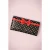 Carla Bow Polka portemonnee in zwart en rood