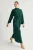 Trendyol Modest Dames Kaki Maxi Lang Casual Skater Modest Jurken