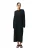 GOBI Cashmere Gebreide jurk ‘Gobi Cashmere Side-Slit Maxi Dress’  zwart