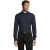 SOLS Heren Blake Stretch Shirt Met Lange Mouwen (Donkerblauw)