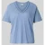 Scotch & Soda Relaxed fit T-shirt van linnenmix met V-hals