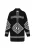 IZIA Gebreid vest  zwart / wit