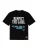 AND1 Shirt ‘Respect The Game’  azuur / zwart / wit
