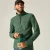 Regatta Heren Thompson Marl Half Zip Fleecejack (Donker bosgroen)