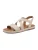 Tamaris Sandalen met riem  ecru