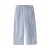 LIL’ ATELIER MINI straight regular waist casual broek blauw broderie