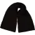 EsQualo Scarf Zz Knit Black