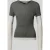 Topshop Shirt met lange mouwen van viscosemix met ribstructuur model ‘Belia’