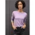 Street One Dames Zacht gemêleerd shirt in Paars