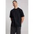 Aeden oversized T-shirt met backprint zwart