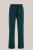 WE Fashion – Heren loose fit joggingbroek van interlock met embroidery – Loose fit – Donkergroen – Katoen –