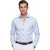 katoenen Olymp overhemd normale fit blauw effen