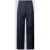 Windsor Broek met wijde pijpen en persplooien